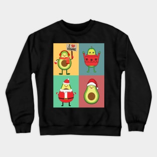 Avocado Pop art Crewneck Sweatshirt